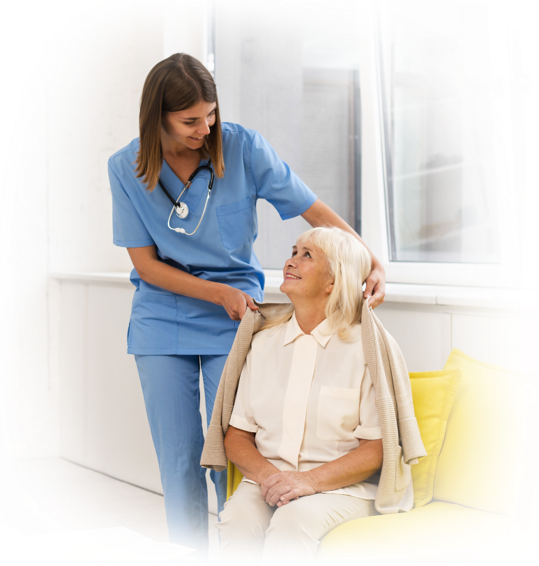 nurse-helping-old-woman-with-her-coat